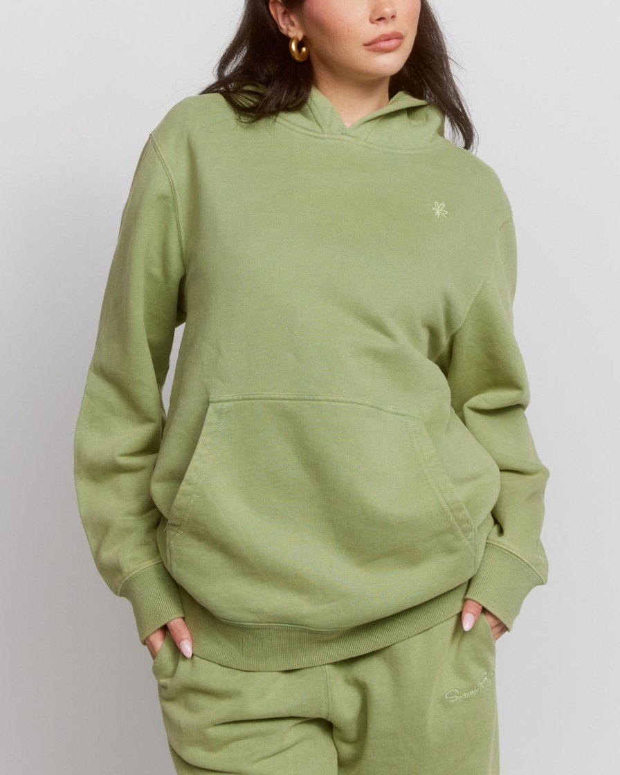 Tops Samii Ryan | Olive Hoodie