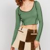 Tops Samii Ryan | Serotonin Long Sleeve, Green