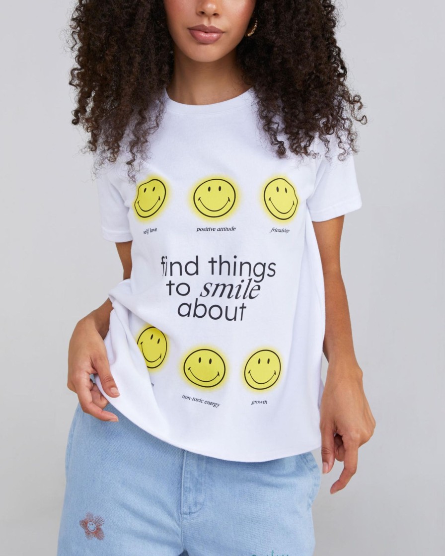 Tees Samii Ryan | Smiley® Smiley About It Tee