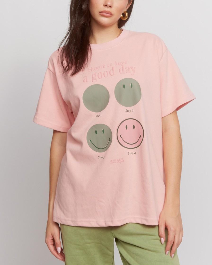 Tees Samii Ryan | Smiley® Good Day Oversized Tee