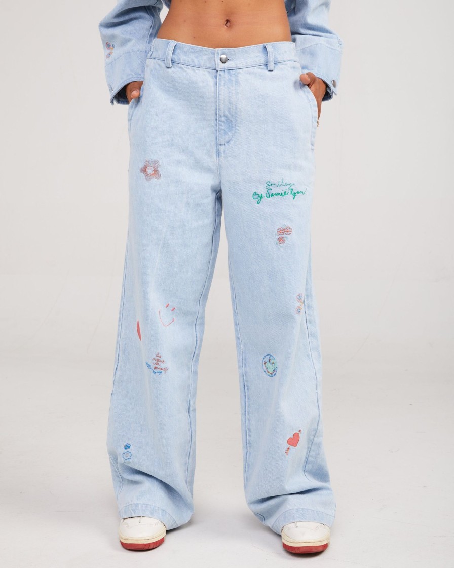 Bottoms Samii Ryan | Smiley® Denim Pants