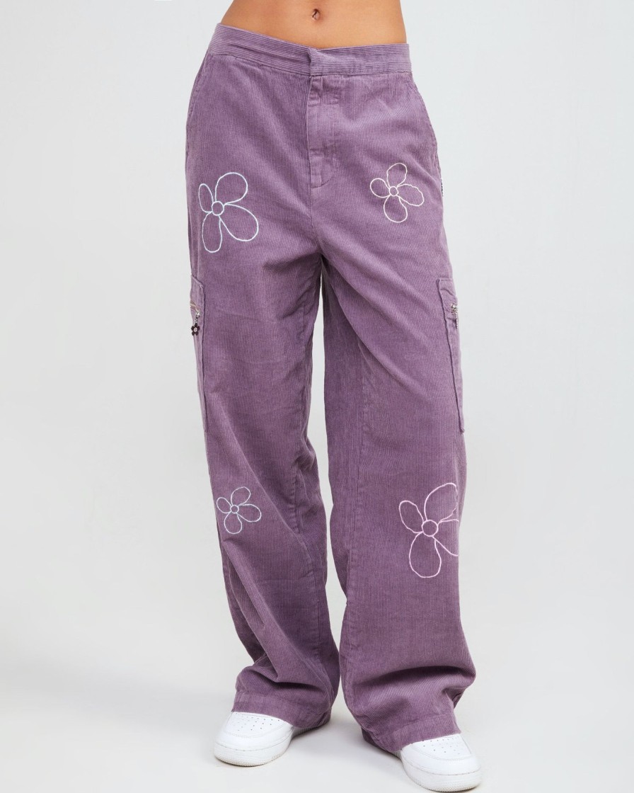 Bottoms Samii Ryan | Daisy Gal Corduroy Cargo Pants