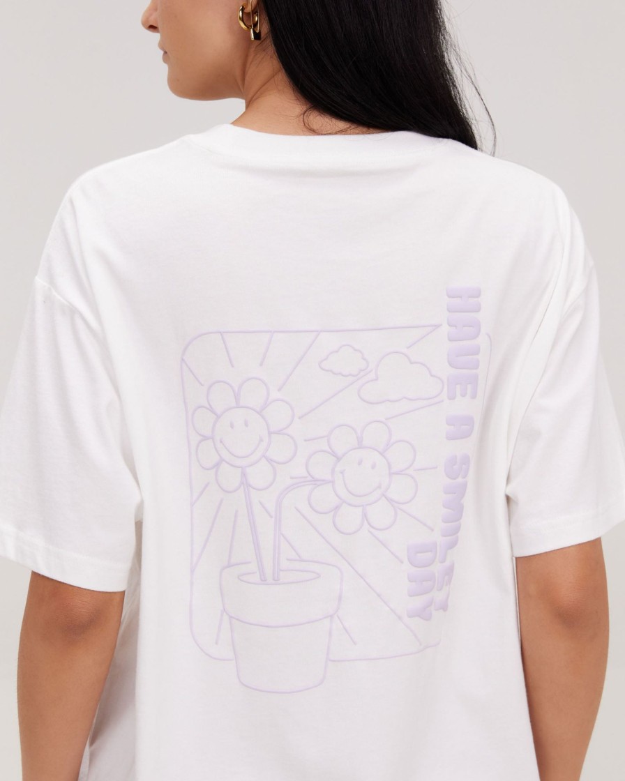 Tees Samii Ryan | Smiley® Smiley Day Oversized Tee