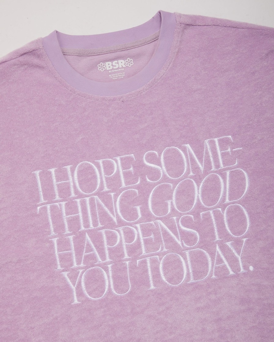 Tees Samii Ryan | Hopeful Terry Oversized Tee