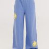 Bottoms Samii Ryan | Smiley® Straight Leg Pants, Blue