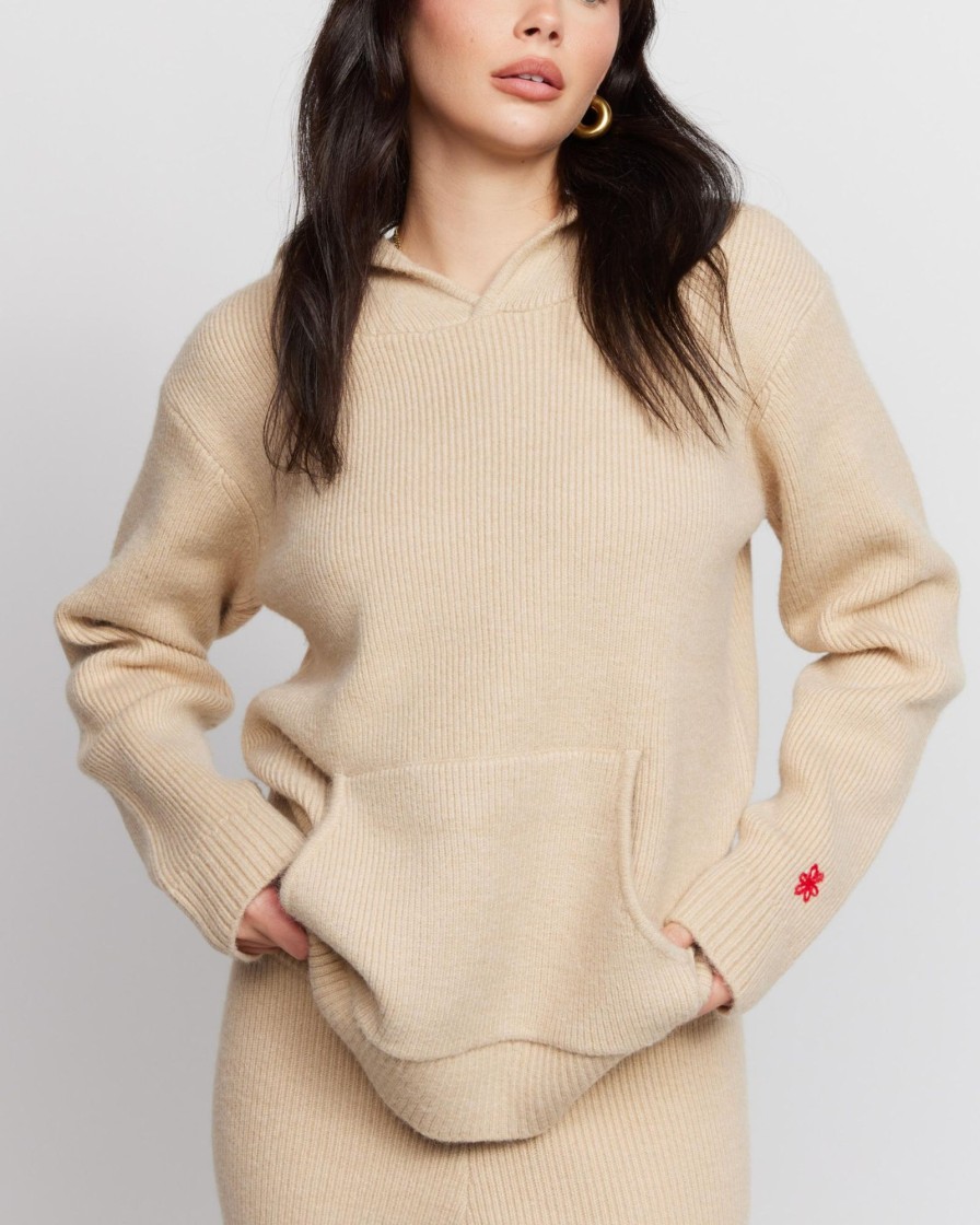 Tops Samii Ryan | Cupid Knit Hoodie