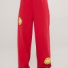 Bottoms Samii Ryan | Smiley® Straight Leg Pants, Red