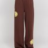 Bottoms Samii Ryan | Smiley® Straight Leg Pants, Brown