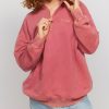 Tops Samii Ryan | Dusty Rose 3/4 Zip-Up