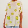 Tees Samii Ryan | Smiley® Oversized Tissue Tee