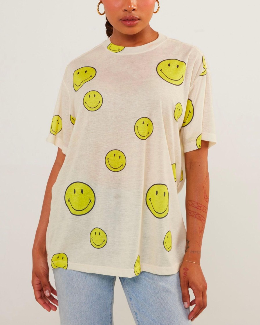 Tees Samii Ryan | Smiley® Oversized Tissue Tee