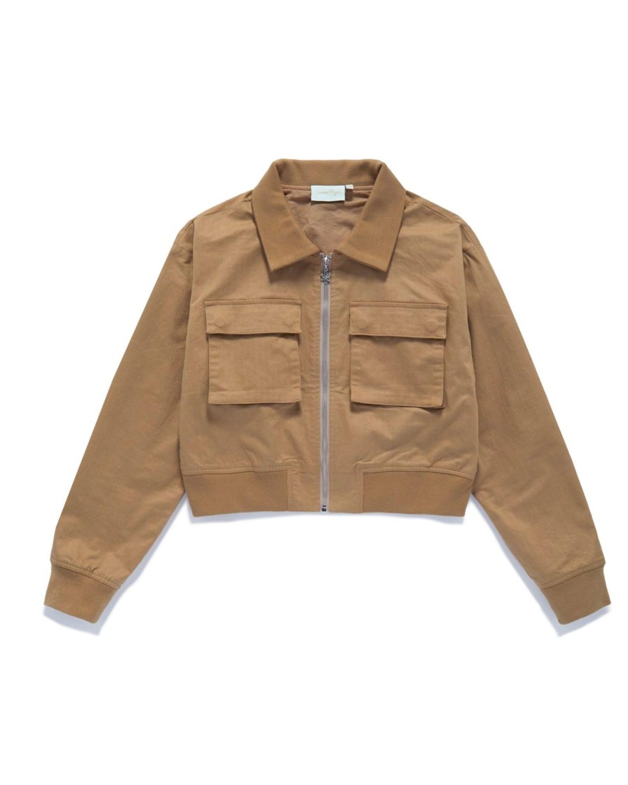 Tops Samii Ryan | Focus Utility Jacket, Brown