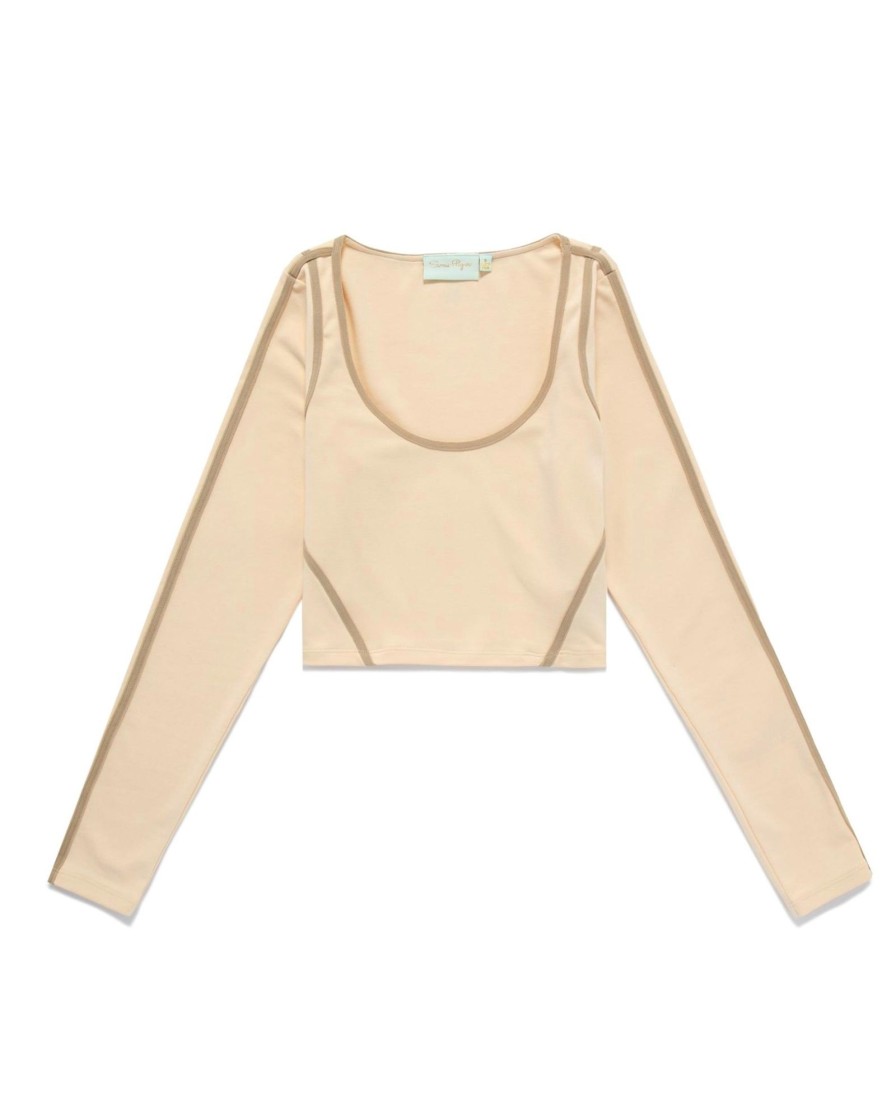 Tops Samii Ryan | Serotonin Long Sleeve, Bone